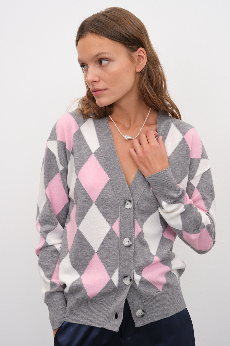 Diamond Merino Cardigan