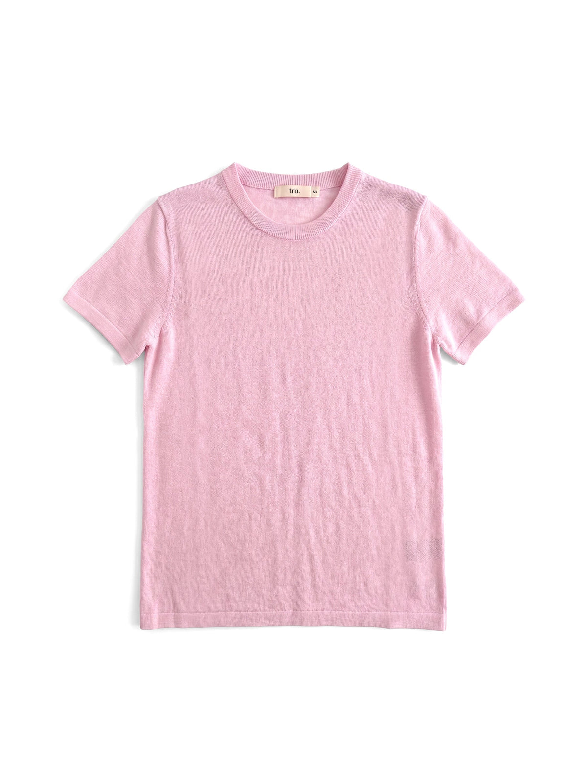 Unisex Knit T-shirt in Slub Cotton