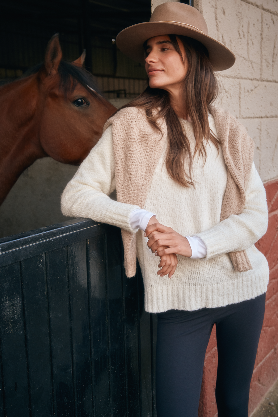 Merino Silk Teddy Sweater