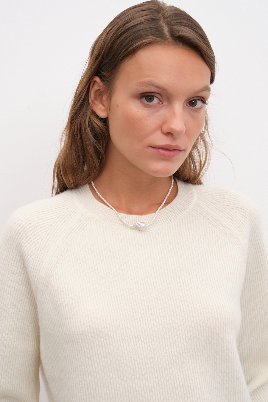 Ribbed Cashmere Merino Sweater