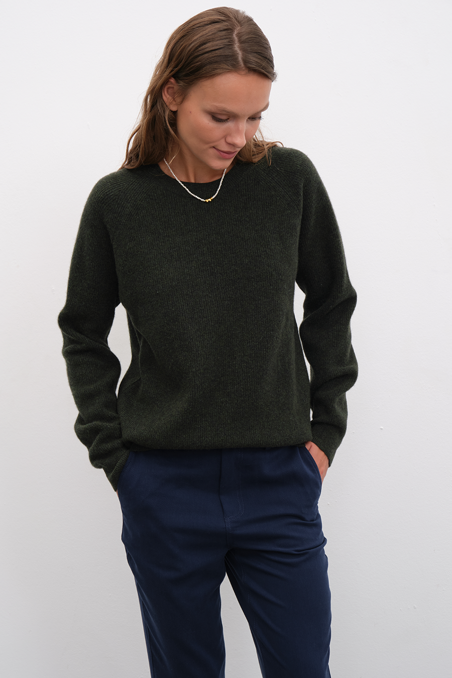 Ribbed Cashmere Merino Sweater