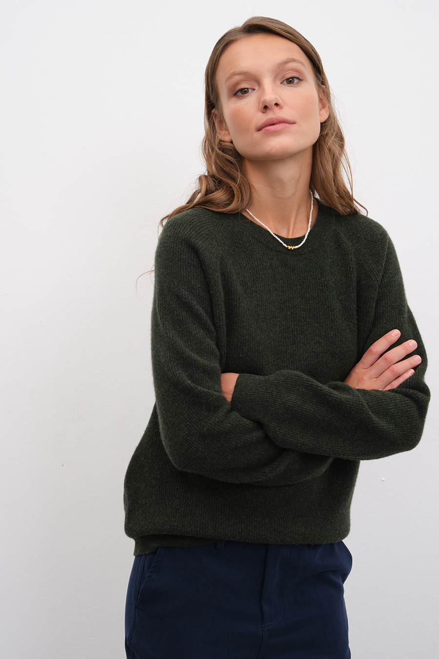 Ribbed Cashmere Merino Sweater
