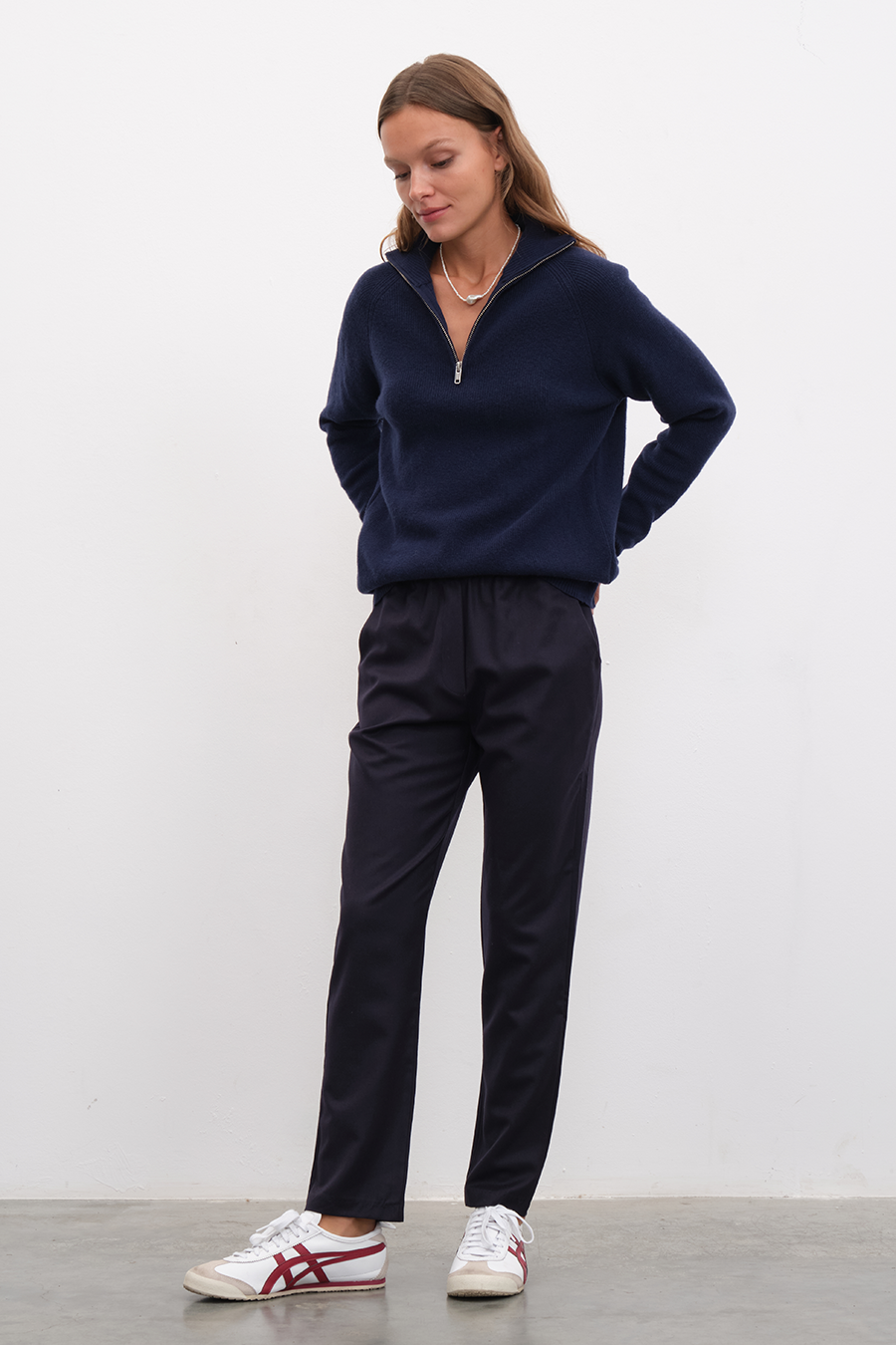 Half-Zipped Merino Unisex Sweater