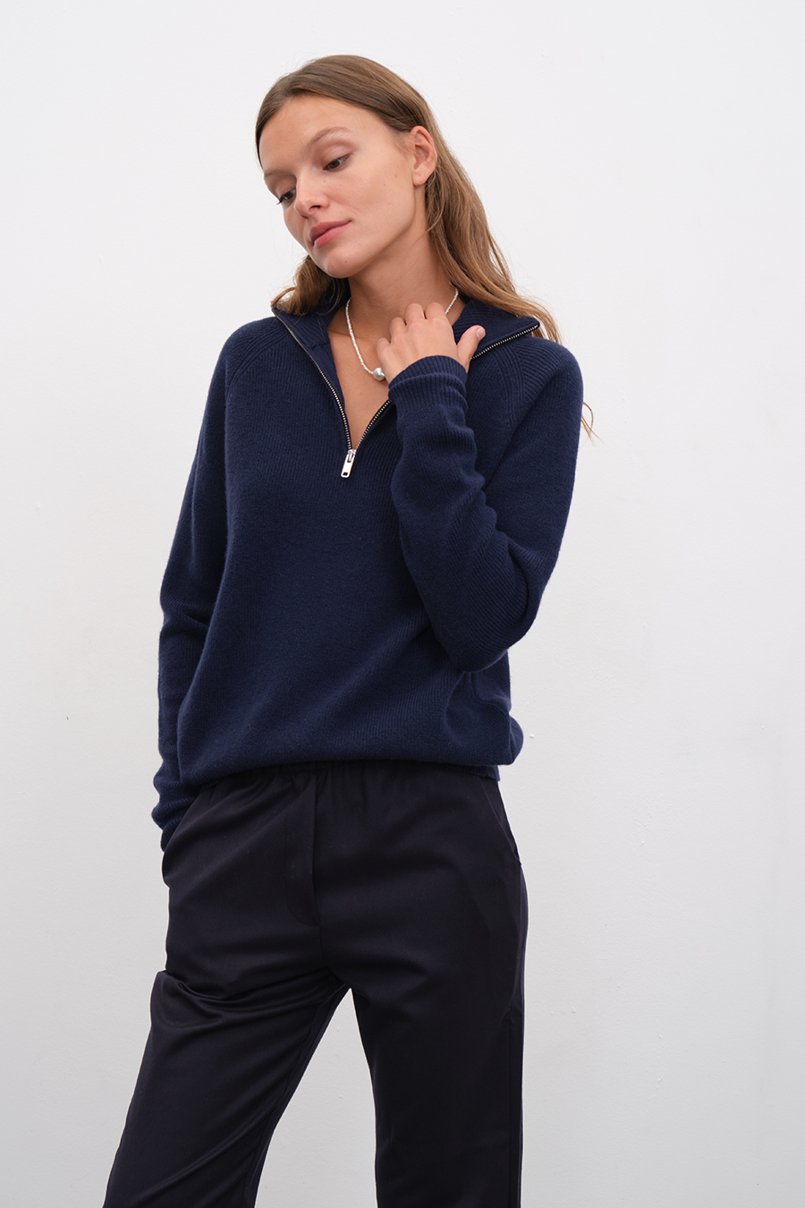 Half-Zipped Merino Unisex Sweater