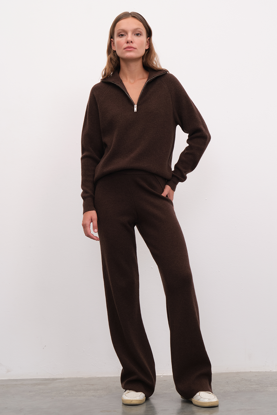 Half-Zipped Merino Unisex Sweater