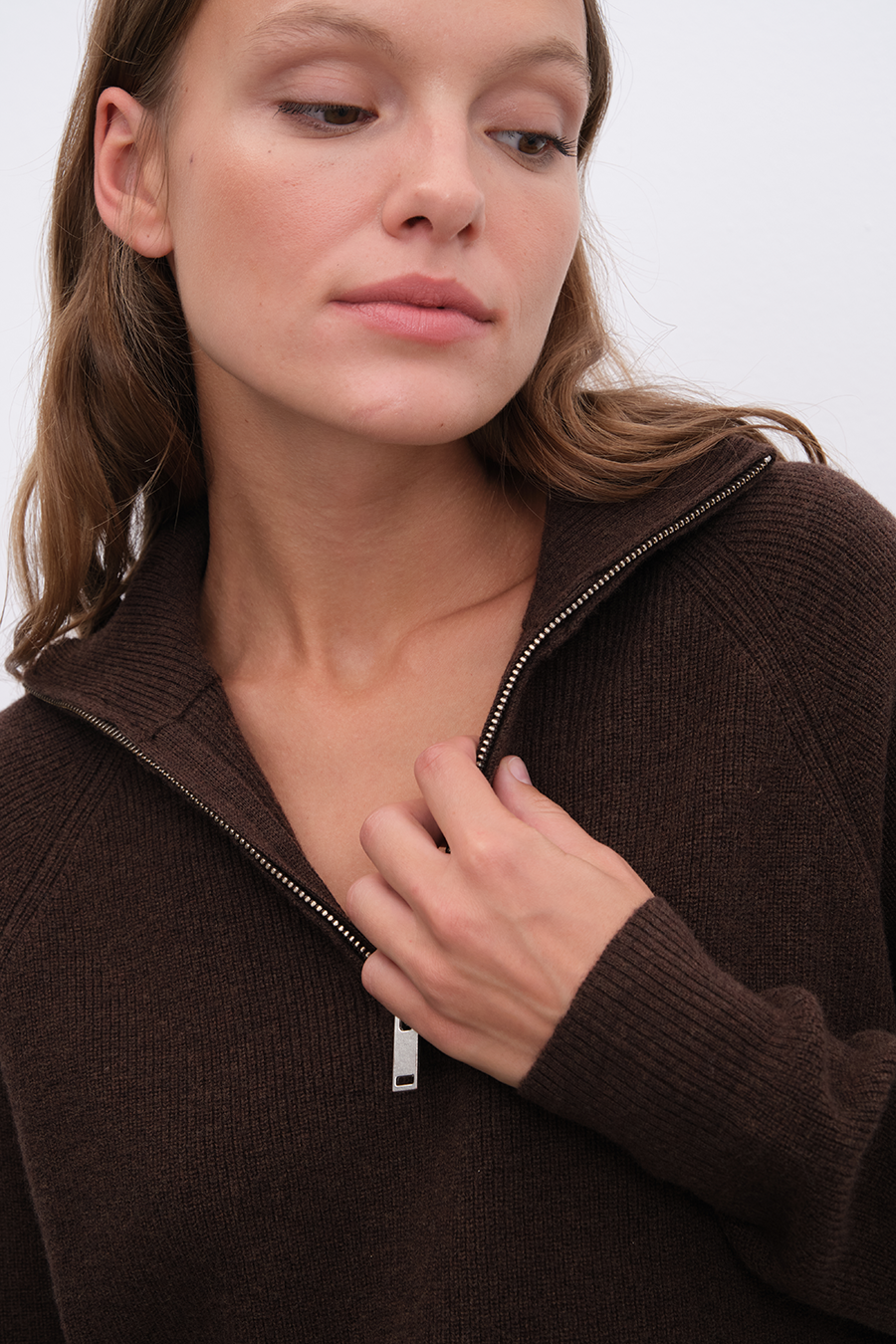 Half-Zipped Merino Unisex Sweater