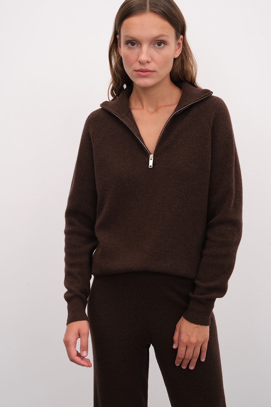 Half-Zipped Merino Unisex Sweater