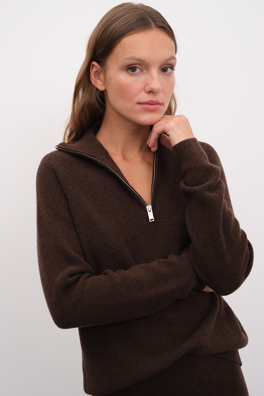 Half-Zipped Merino Unisex Sweater