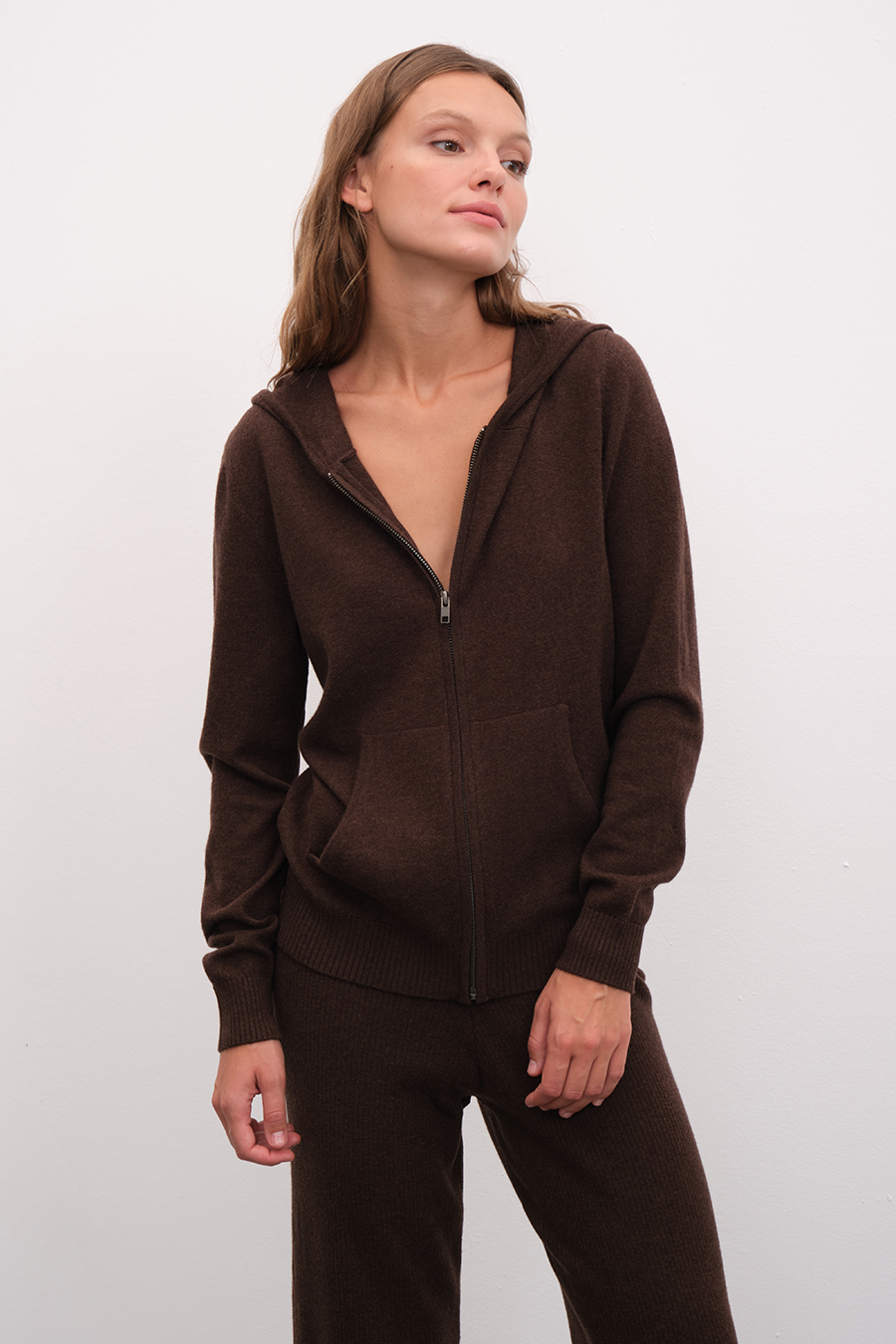Unisex Zipped Merino Hoodie