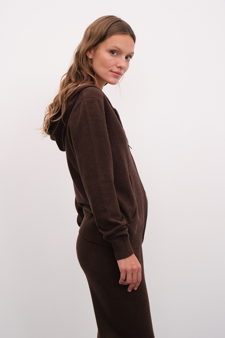 Unisex Zipped Merino Hoodie