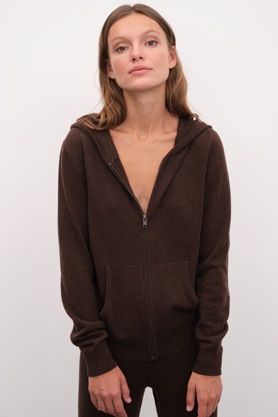 Unisex Zipped Merino Hoodie