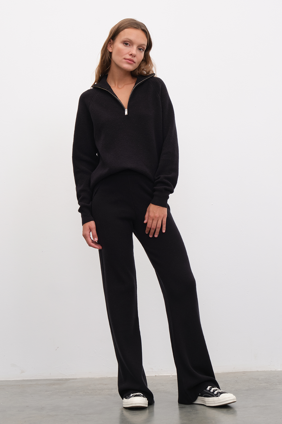 Half-Zipped Merino Unisex Sweater