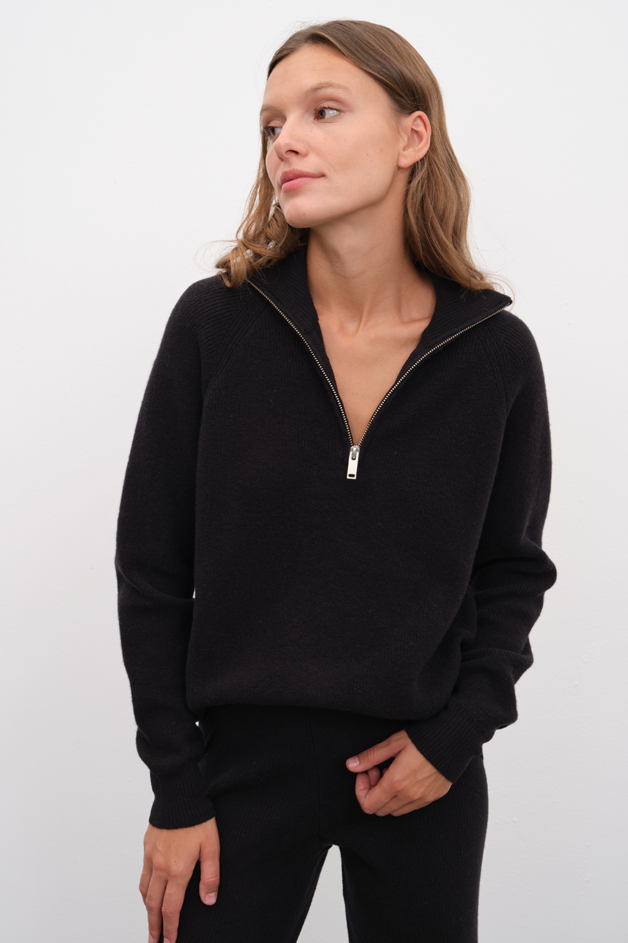 Half-Zipped Merino Unisex Sweater