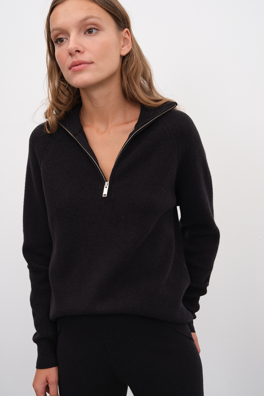 Half-Zipped Merino Unisex Sweater