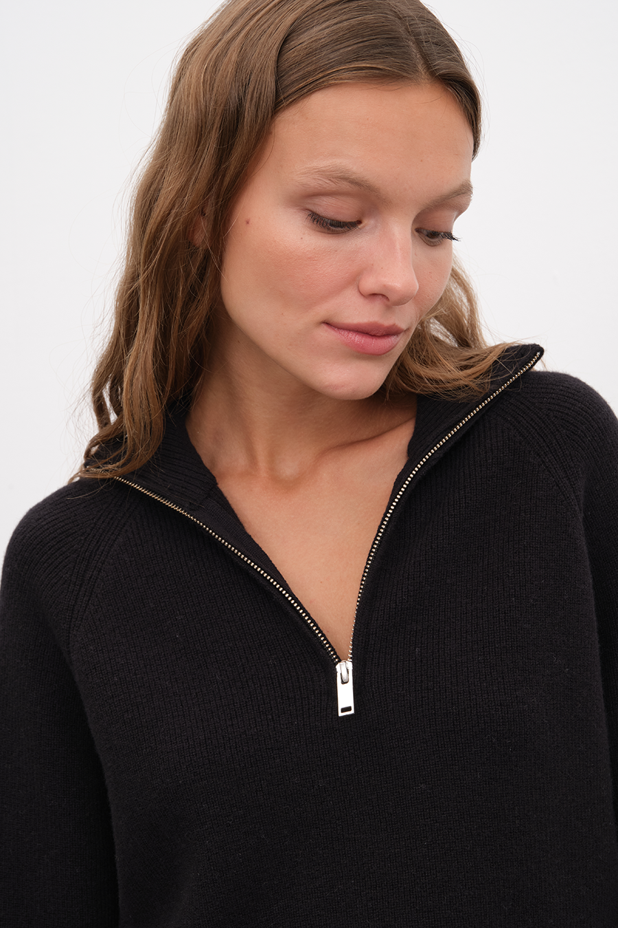 Half-Zipped Merino Unisex Sweater