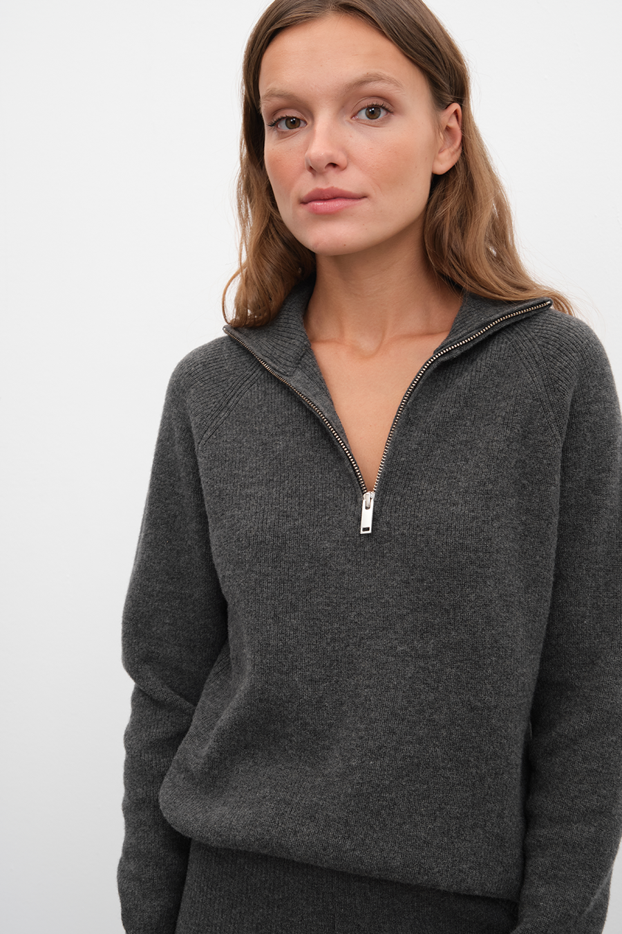 Half-Zipped Merino Unisex Sweater