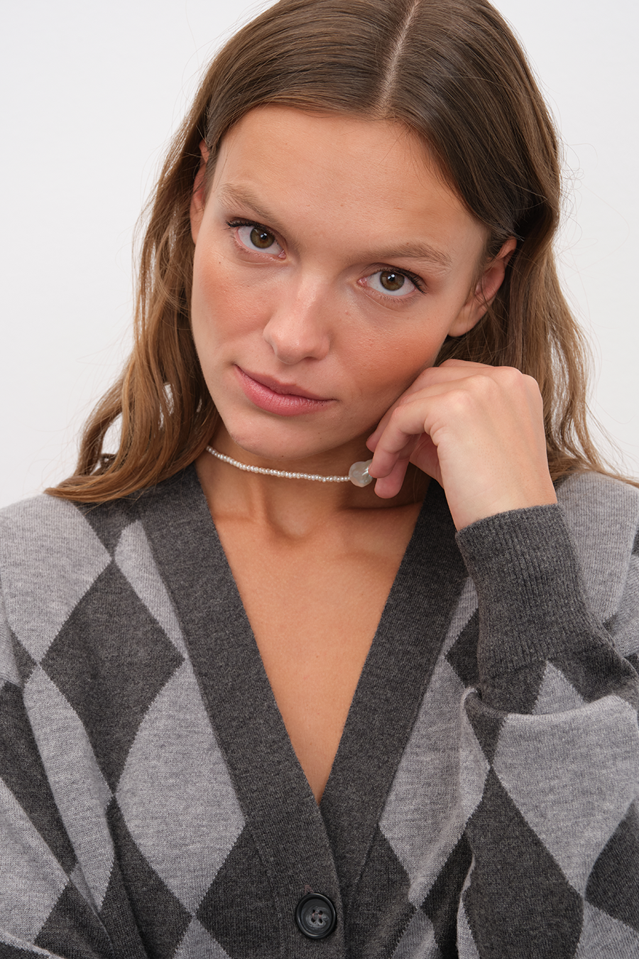 Diamond Merino Cardigan