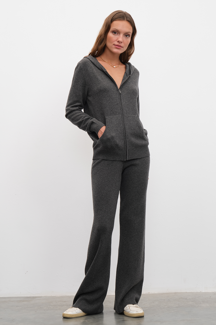 Unisex Zipped Merino Hoodie