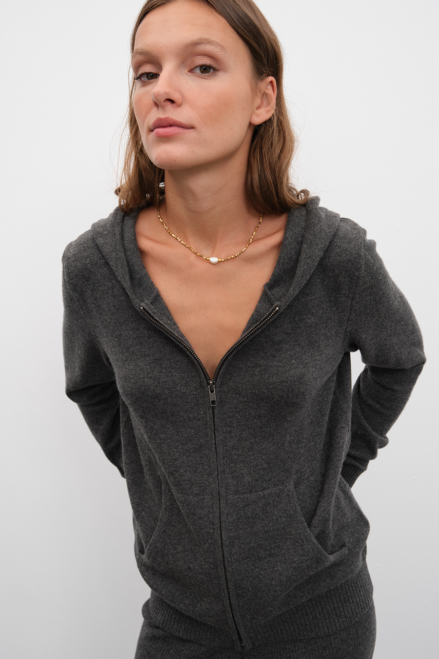 Unisex Zipped Merino Hoodie