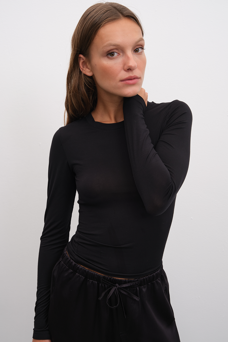 Featherweight Form-Fitting Long Sleeve T-shirt