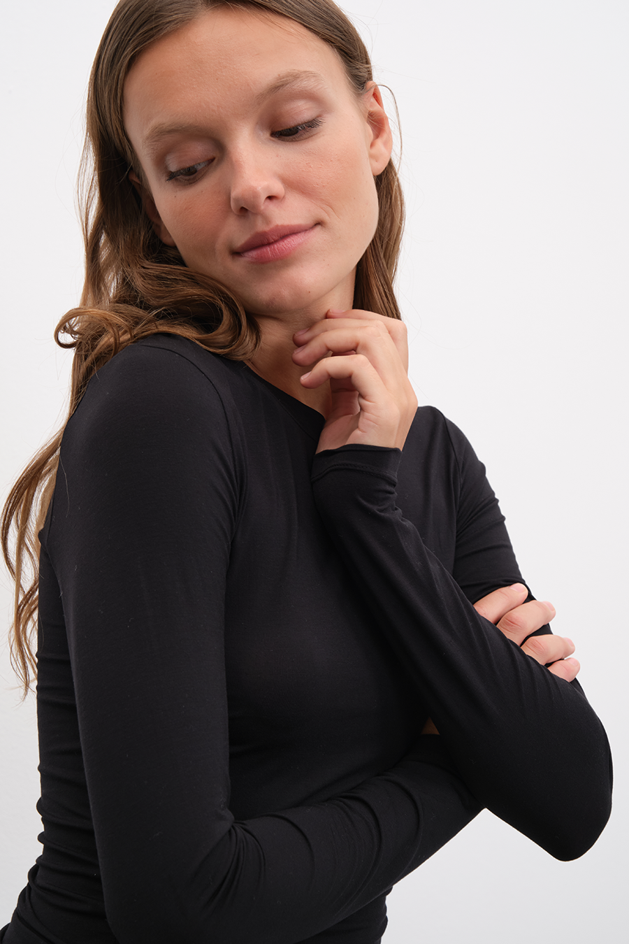 Featherweight Form-Fitting Long Sleeve T-shirt