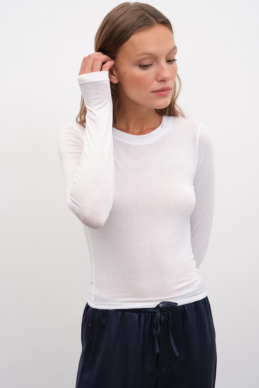 Featherweight Form-Fitting Long Sleeve T-shirt