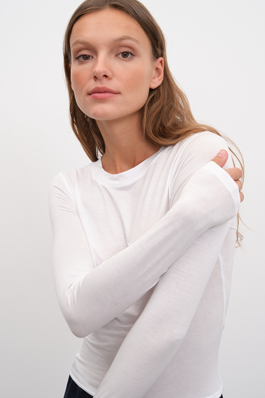 Featherweight Form-Fitting Long Sleeve T-shirt