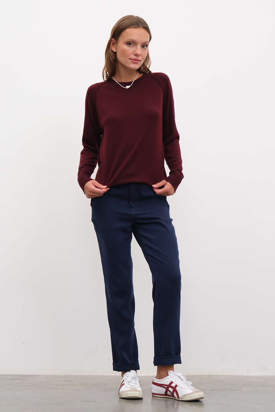 Lightweight Cashmere Merino Unisex Sweater