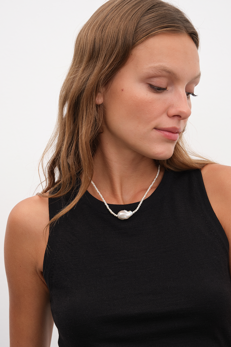 Lightweight Merino Knit Tank Top