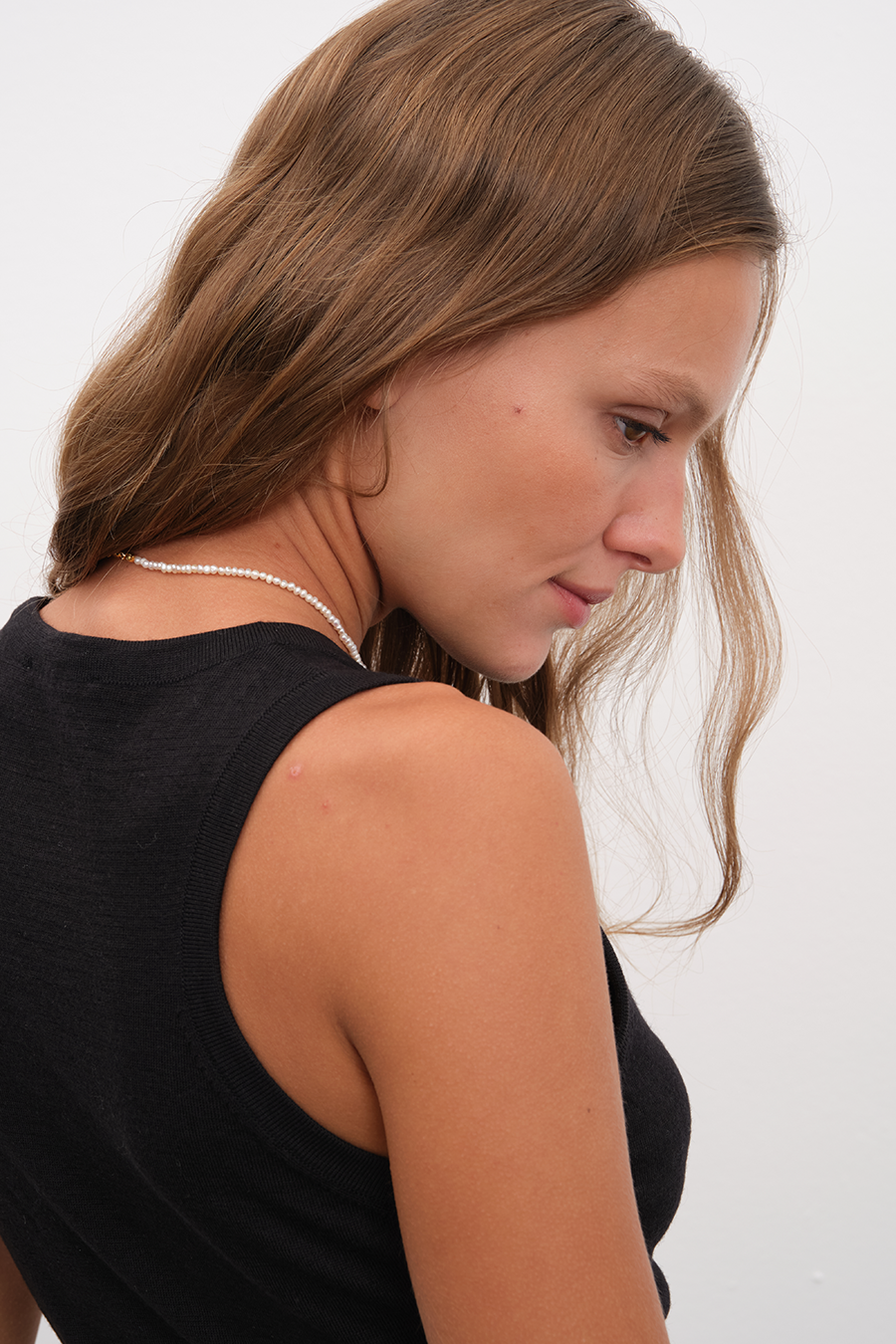 Lightweight Merino Knit Tank Top