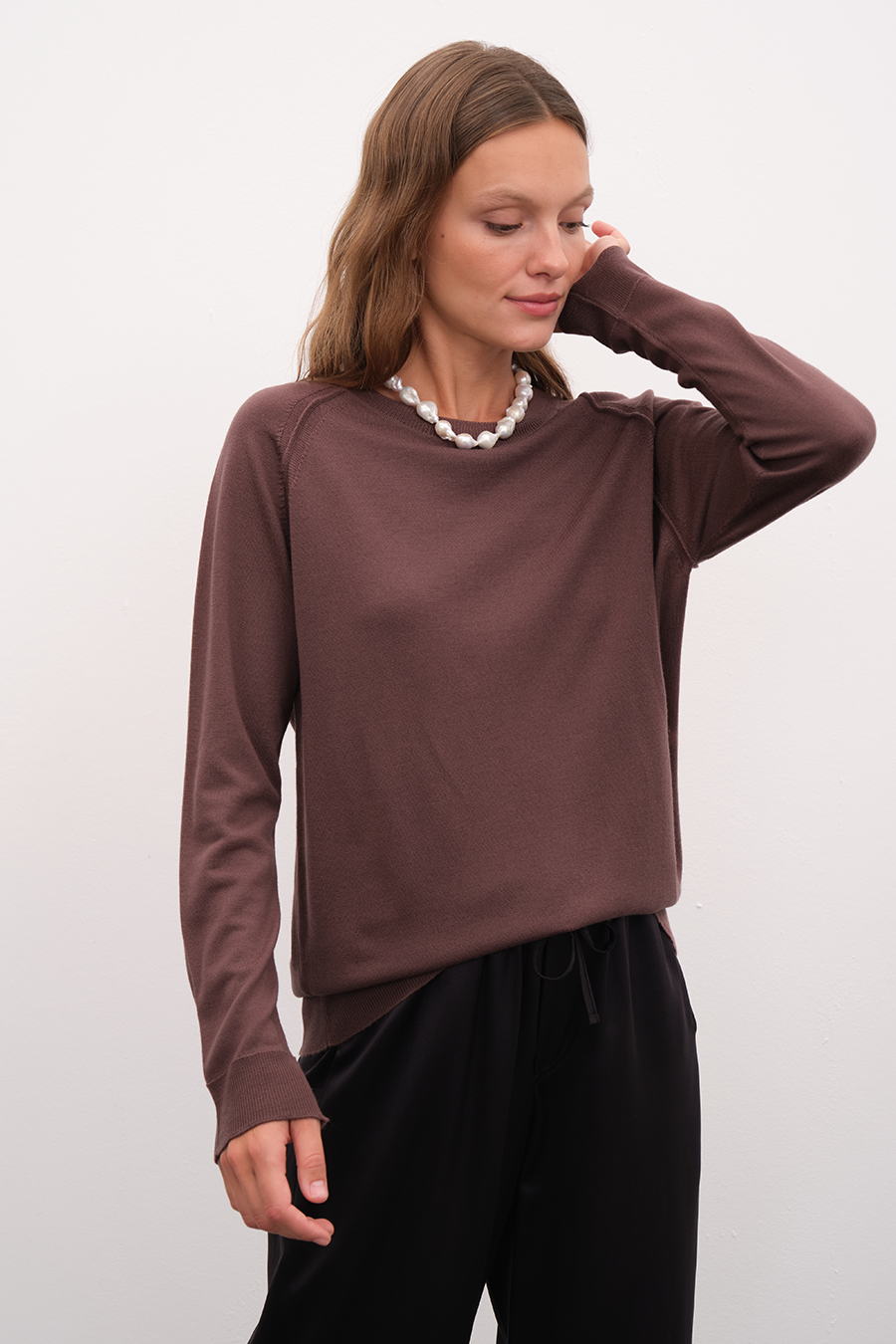 Lightweight Cashmere Merino Unisex Sweater