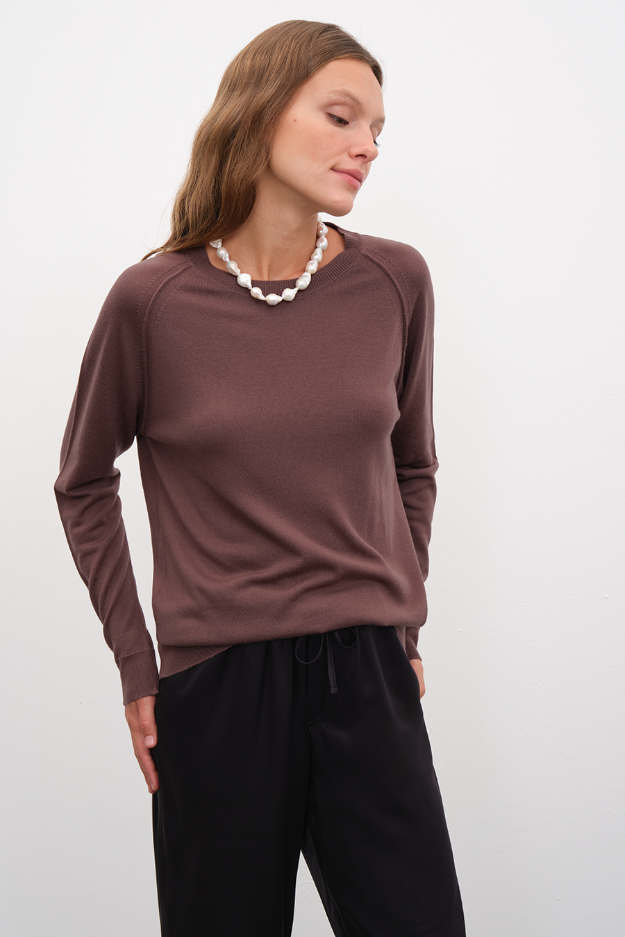 Lightweight Cashmere Merino Unisex Sweater