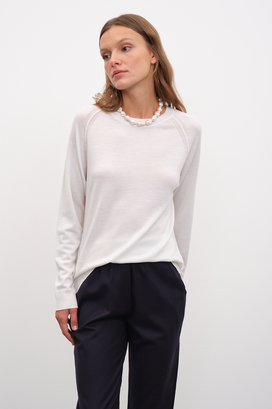 Lightweight Cashmere Merino Unisex Sweater