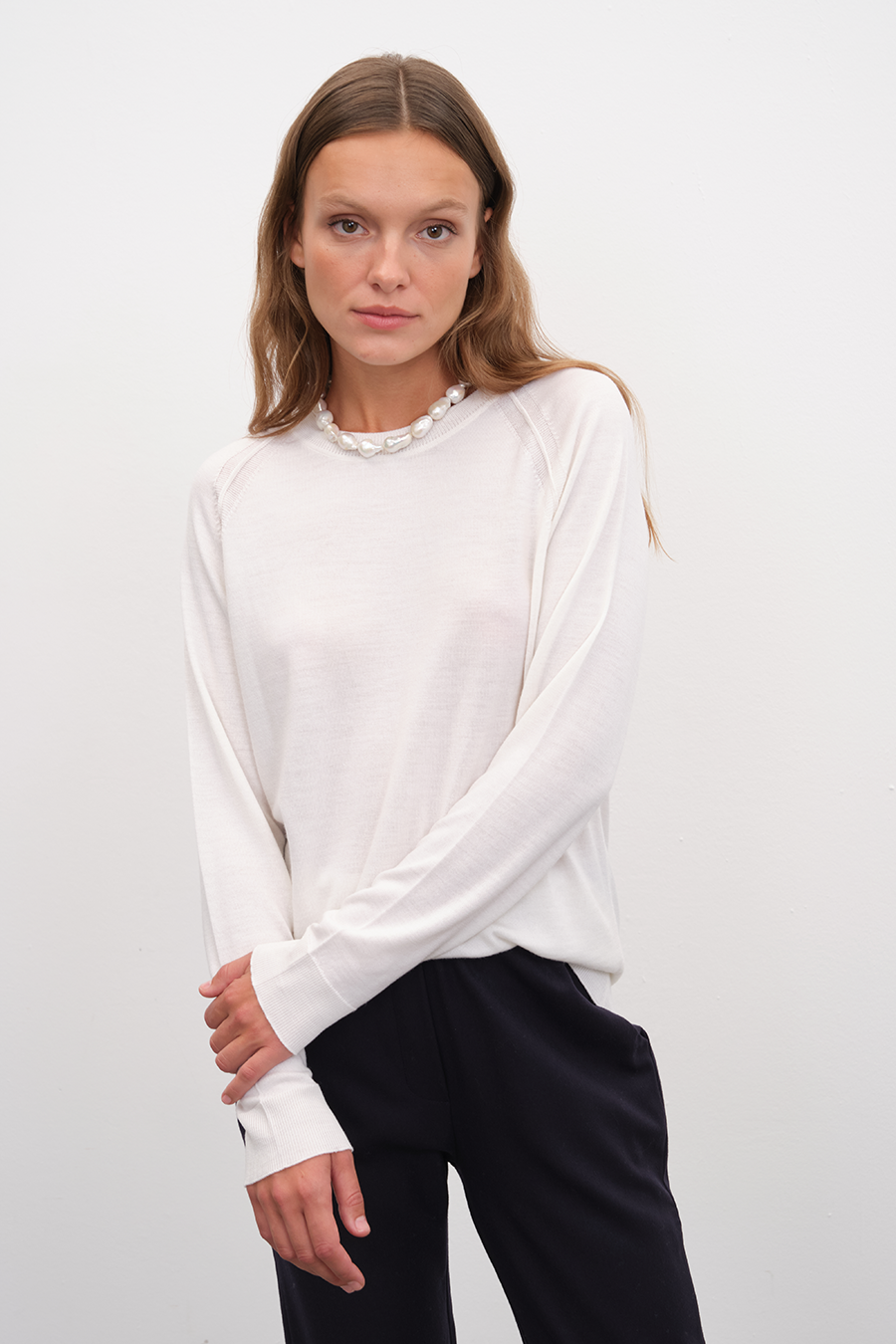 Lightweight Cashmere Merino Unisex Sweater