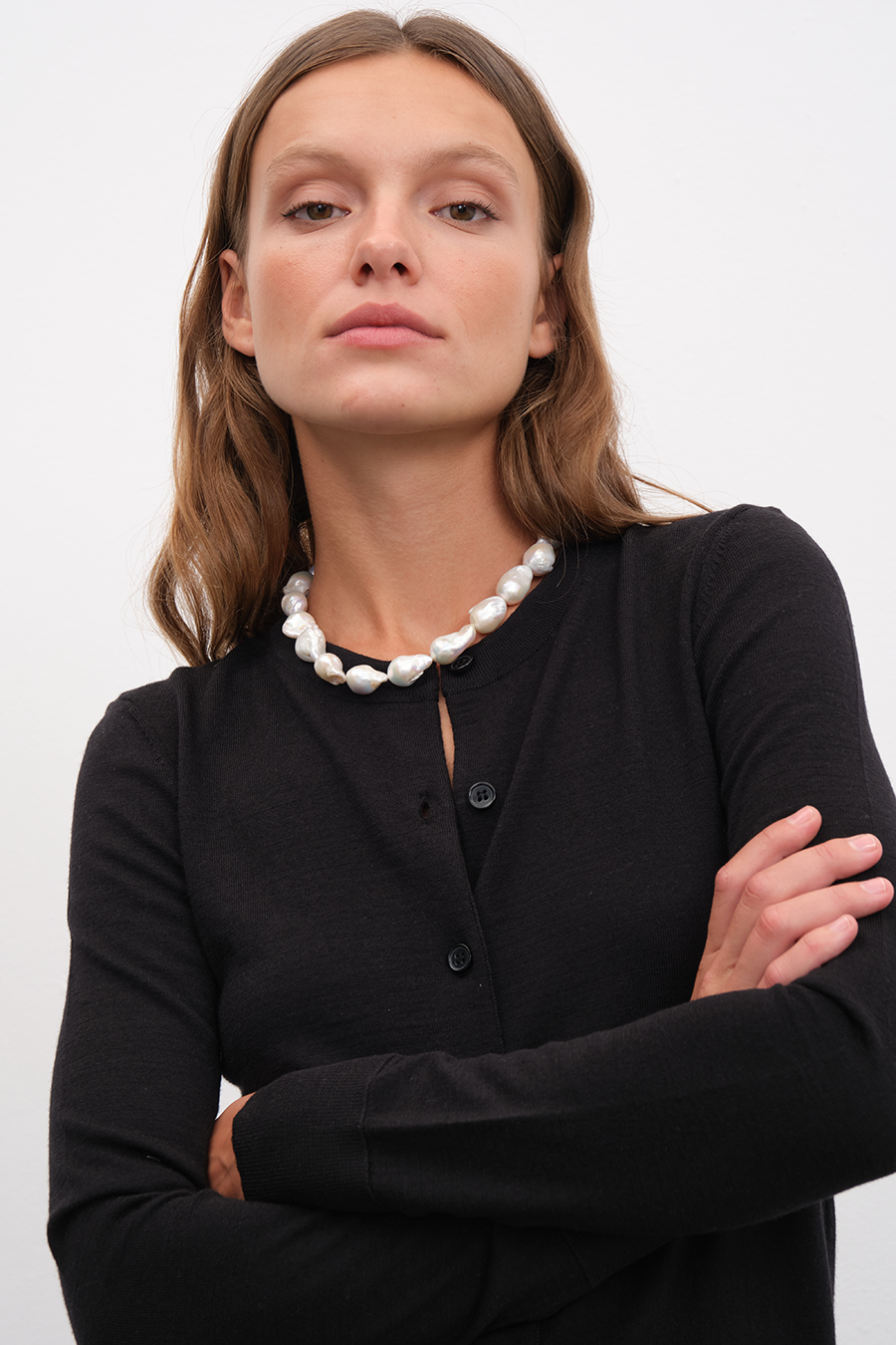Lightweight Merino Fitted Cardigan