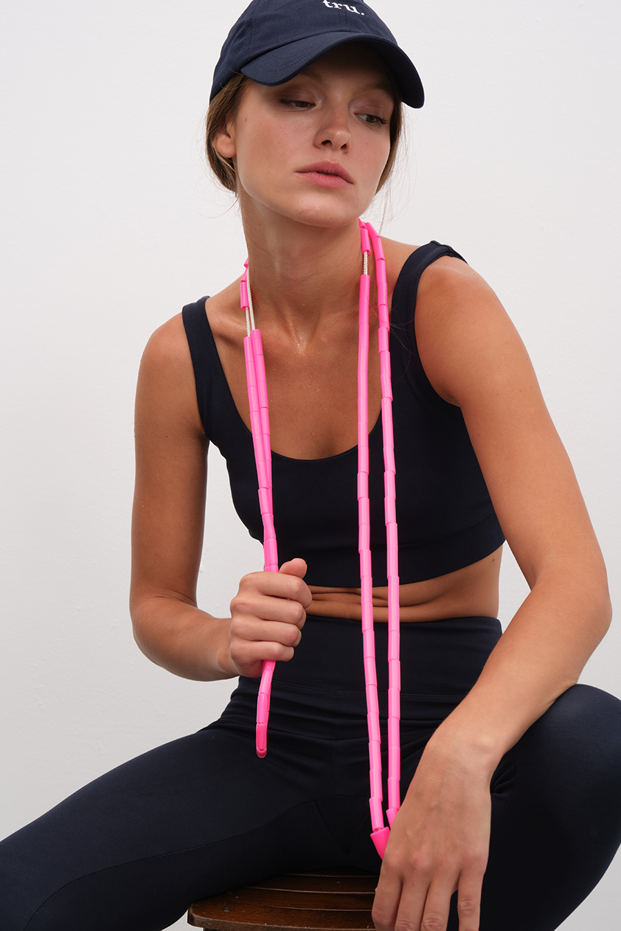 Scoop Back Sportswear Bra in Pima Cotton/Modal Blend