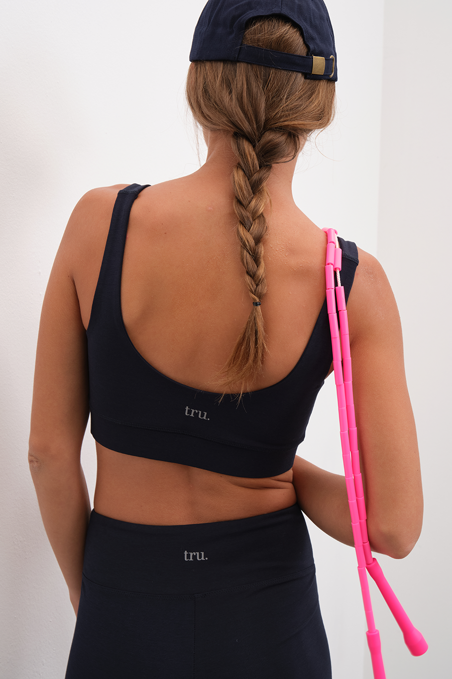 Scoop Back Sportswear Bra in Pima Cotton/Modal Blend