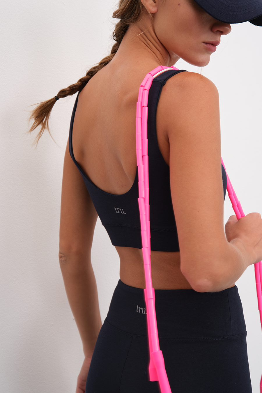 Scoop Back Sportswear Bra in Pima Cotton/Modal Blend