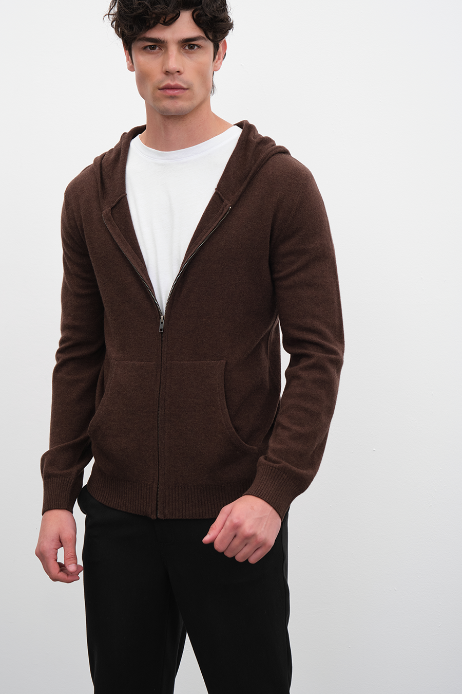 Unisex Zipped Merino Hoodie