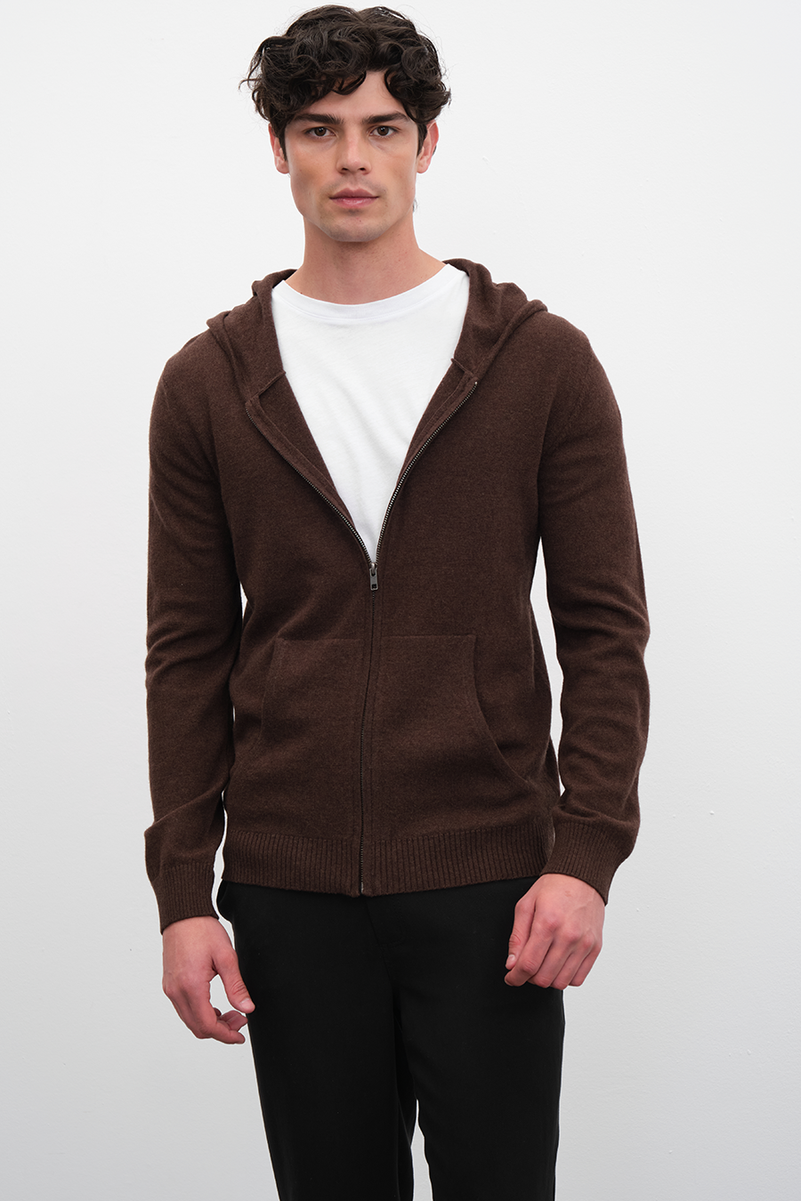 Unisex Zipped Merino Hoodie