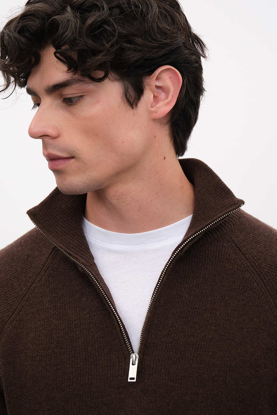 Half-Zipped Merino Unisex Sweater