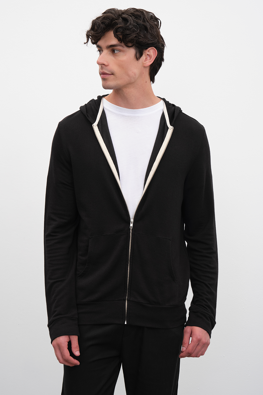 FeatherSoft Zipped Lightweight Unisex Hoodie