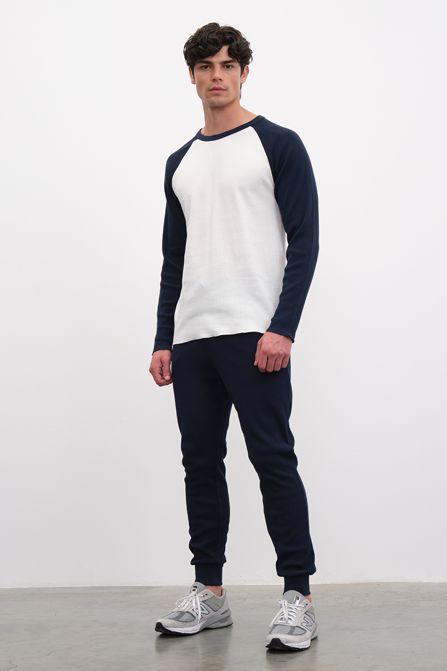Waffle Cotton Joggers