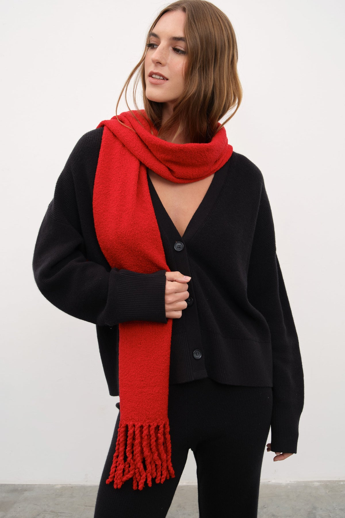 Crop Merino Cardigan