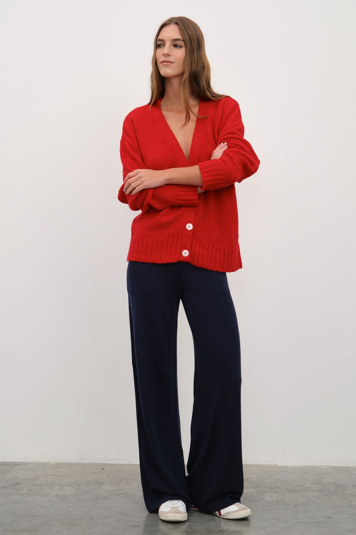 Merino Silk Teddy Cardigan