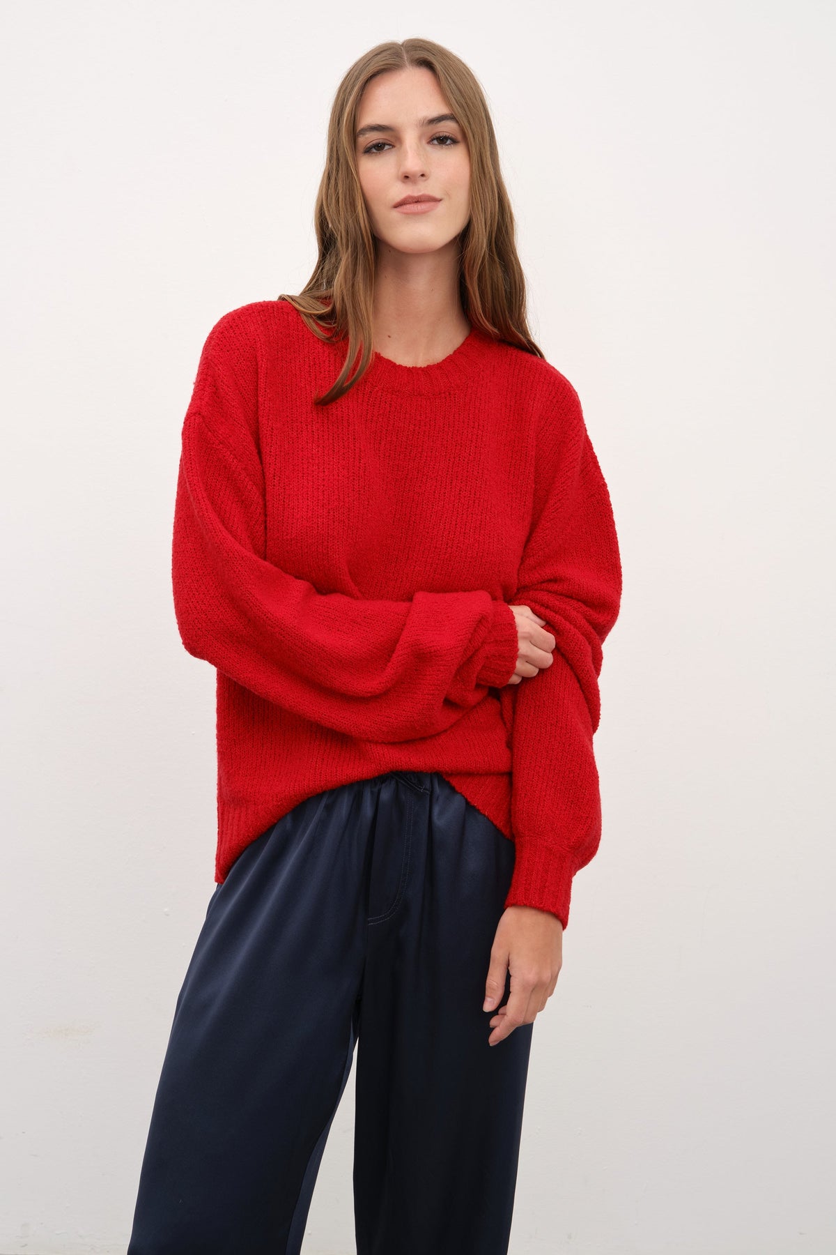 Merino Silk Teddy Sweater