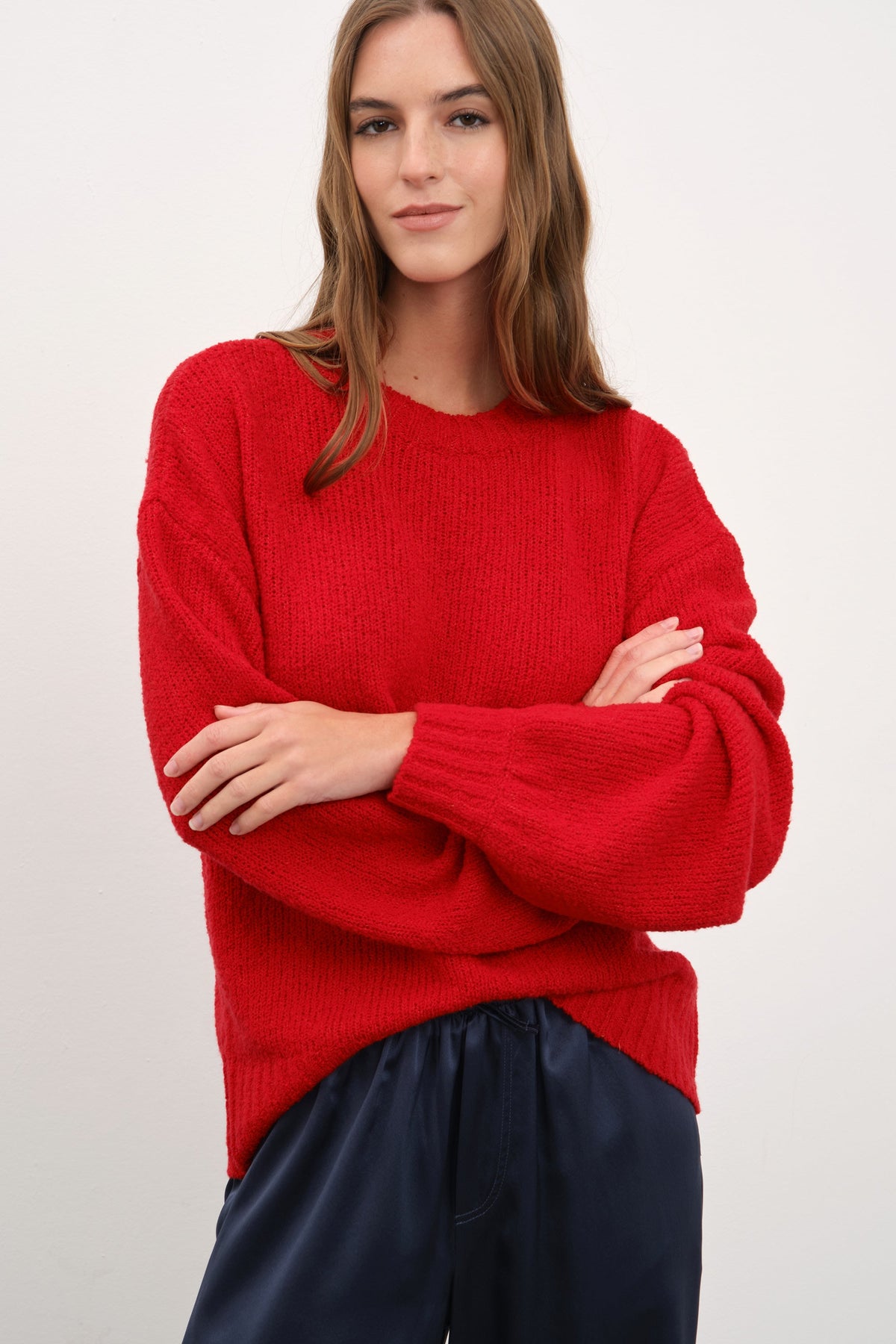 Merino Silk Teddy Sweater