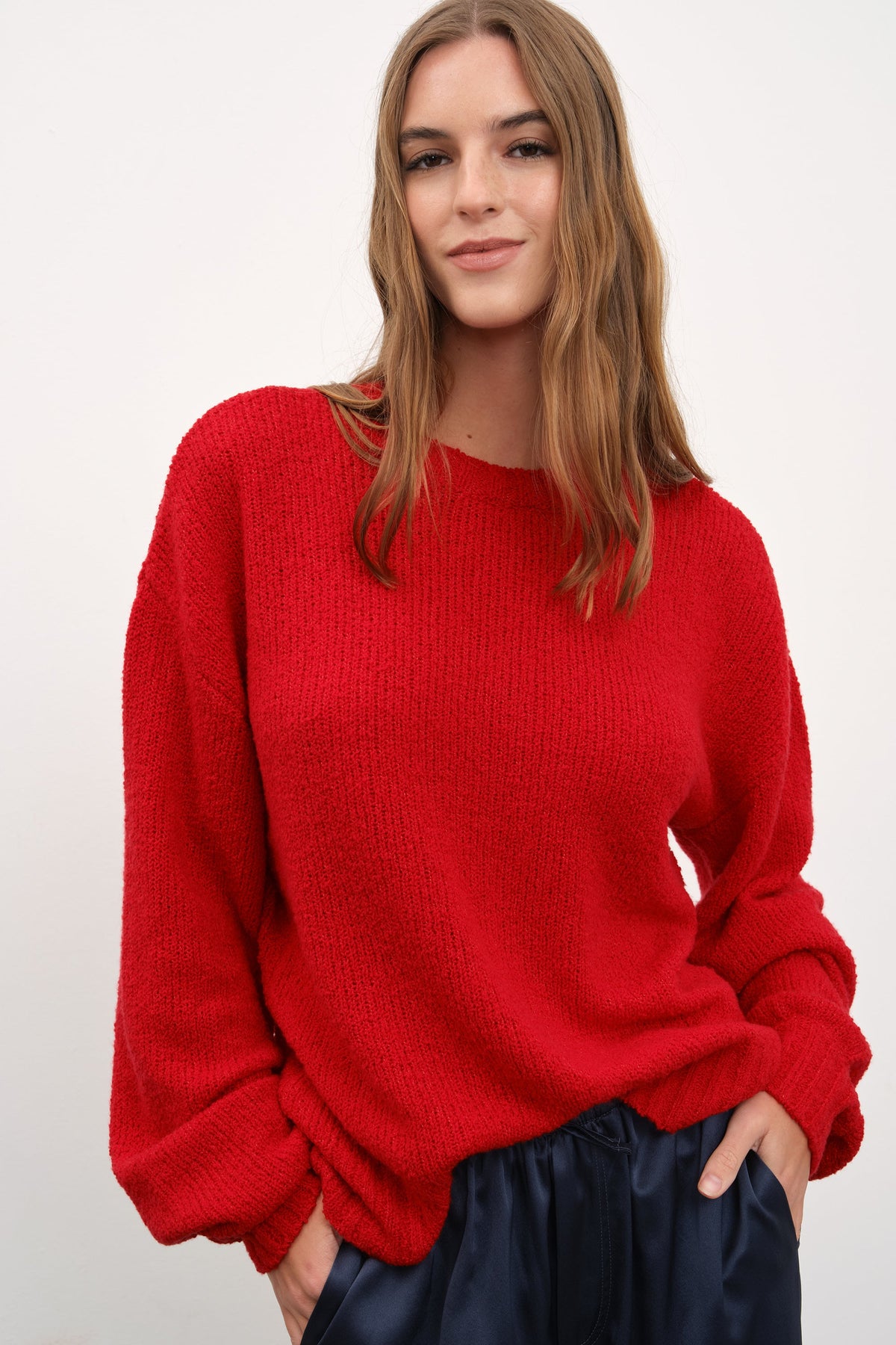 Merino Silk Teddy Sweater