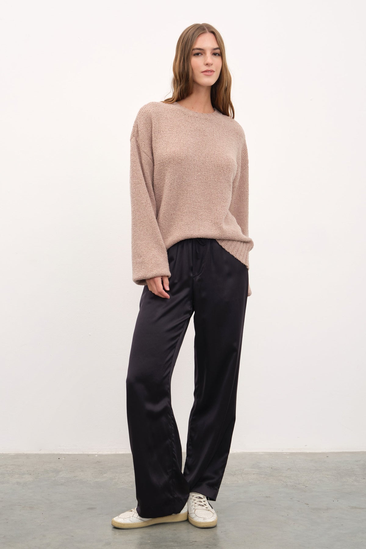 Merino Silk Teddy Sweater