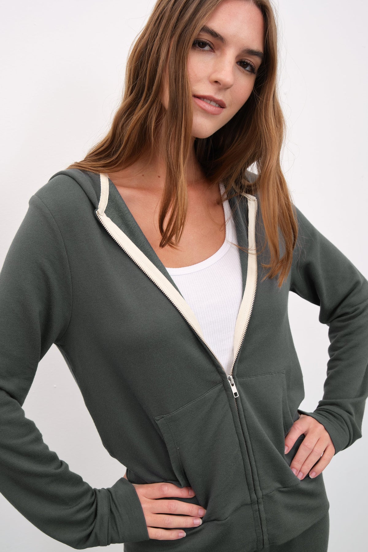 FeatherSoft Zipped Lightweight Unisex Hoodie